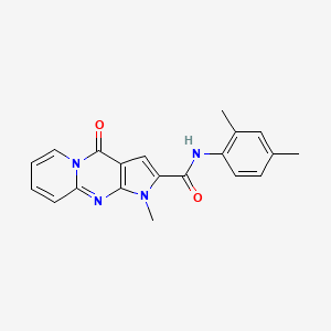 N-(2,4-dimethylphenyl)-1-methyl-4-oxo-1,4-dihydropyrido[1,2-a]pyrrolo[2,3-d]pyrimidine-2-carboxamide