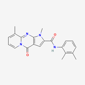 N-(2,3-dimethylphenyl)-1,9-dimethyl-4-oxo-1,4-dihydropyrido[1,2-a]pyrrolo[2,3-d]pyrimidine-2-carboxamide