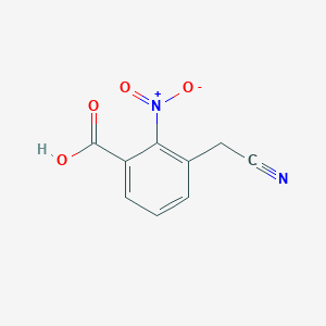 B011295 3-(Cyanomethyl)-2-nitrobenzoic acid CAS No. 104825-34-5