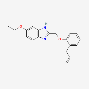 5-ethoxy-2-{[2-(prop-2-en-1-yl)phenoxy]methyl}-1H-benzimidazole