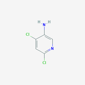 molecular formula C5H4Cl2N2 B112953 4,6-Dichloropyridin-3-amine CAS No. 7321-93-9