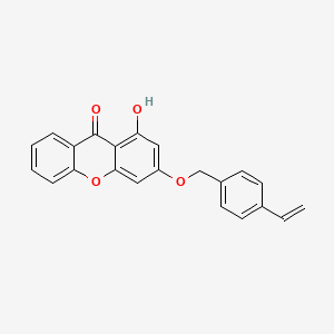 1-hydroxy-3-[(4-vinylbenzyl)oxy]-9H-xanthen-9-one