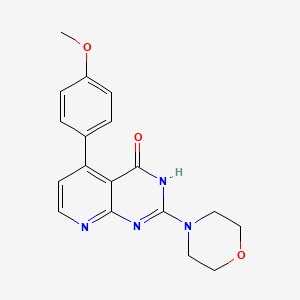 5-(4-methoxyphenyl)-2-(morpholin-4-yl)pyrido[2,3-d]pyrimidin-4(3H)-one