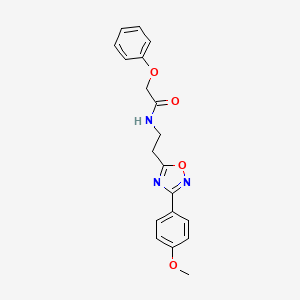 N-{2-[3-(4-methoxyphenyl)-1,2,4-oxadiazol-5-yl]ethyl}-2-phenoxyacetamide