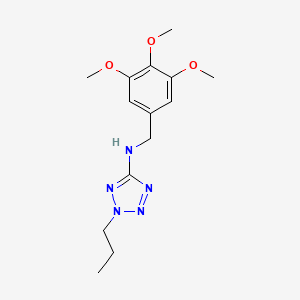 2-propyl-N-(3,4,5-trimethoxybenzyl)-2H-tetrazol-5-amine