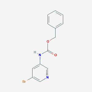 molecular formula C13H11BrN2O2 B112985 Benzyl (5-bromopyridin-3-yl)carbamate CAS No. 762298-10-2