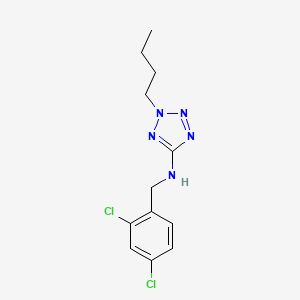 2-butyl-N-(2,4-dichlorobenzyl)-2H-tetrazol-5-amine