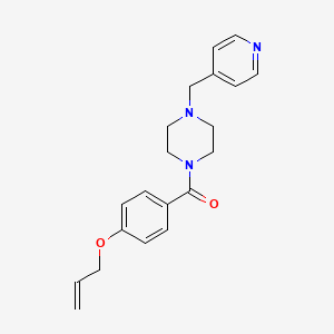 [4-(Prop-2-en-1-yloxy)phenyl][4-(pyridin-4-ylmethyl)piperazin-1-yl]methanone