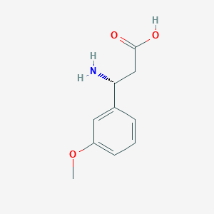 molecular formula C10H13NO3 B112990 (R)-3-氨基-3-(3-甲氧基苯基)丙酸 CAS No. 765895-65-6