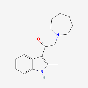 2-(azepan-1-yl)-1-(2-methyl-1H-indol-3-yl)ethanone