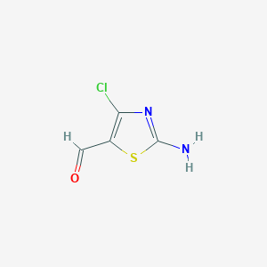 2-Amino-4-chlorothiazole-5-carbaldehyde