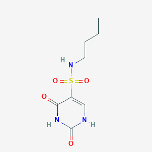 N-butyl-2-hydroxy-6-oxo-1,6-dihydropyrimidine-5-sulfonamide