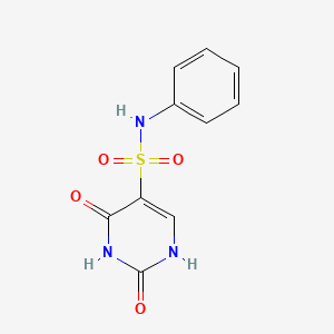 2-hydroxy-6-oxo-N-phenyl-1,6-dihydropyrimidine-5-sulfonamide