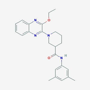 N-(3,5-dimethylphenyl)-1-(3-ethoxyquinoxalin-2-yl)piperidine-3-carboxamide