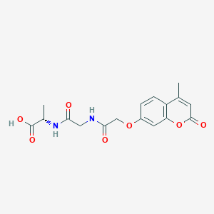 N-{[(4-methyl-2-oxo-2H-chromen-7-yl)oxy]acetyl}glycyl-L-alanine