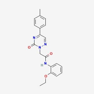 N-(2-ethoxyphenyl)-2-[5-(4-methylphenyl)-3-oxo-1,2,4-triazin-2(3H)-yl]acetamide