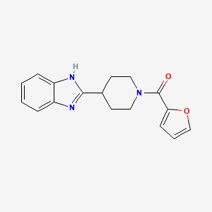 2-[1-(2-furoyl)piperidin-4-yl]-1H-benzimidazole