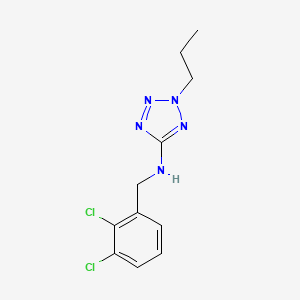 N-(2,3-dichlorobenzyl)-2-propyl-2H-tetrazol-5-amine