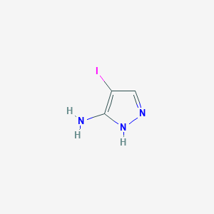 molecular formula C3H4IN3 B113046 3-Amino-4-iodo-1H-pyrazole CAS No. 81542-51-0