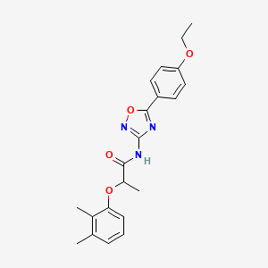 2-(2,3-dimethylphenoxy)-N-[5-(4-ethoxyphenyl)-1,2,4-oxadiazol-3-yl]propanamide