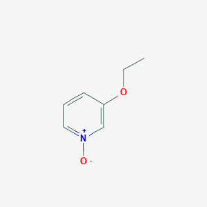 molecular formula C7H9NO2 B011306 3-乙氧基吡啶 1-氧化物 CAS No. 102074-24-8