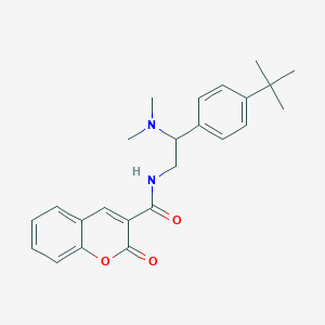 N-[2-(4-tert-butylphenyl)-2-(dimethylamino)ethyl]-2-oxo-2H-chromene-3-carboxamide