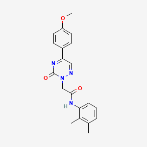 N-(2,3-dimethylphenyl)-2-[5-(4-methoxyphenyl)-3-oxo-1,2,4-triazin-2(3H)-yl]acetamide