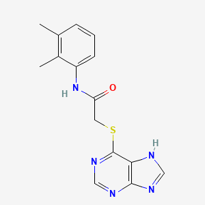 N-(2,3-dimethylphenyl)-2-(7H-purin-6-ylsulfanyl)acetamide