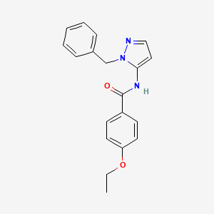 N-(1-benzyl-1H-pyrazol-5-yl)-4-ethoxybenzamide