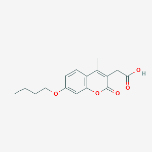 (7-butoxy-4-methyl-2-oxo-2H-chromen-3-yl)acetic acid