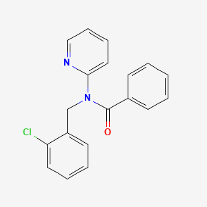 N-(2-chlorobenzyl)-N-(pyridin-2-yl)benzamide