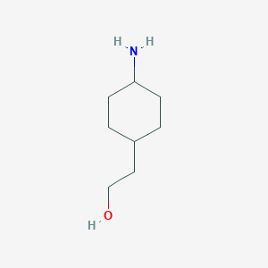 molecular formula C8H17NO B113113 2-(4-Aminocyclohexyl)ethanol CAS No. 857831-26-6