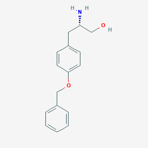 molecular formula C16H19NO2 B113114 (S)-2-Amino-3-[4-(phenylmethoxy)phenyl]-1-propanol CAS No. 85803-44-7