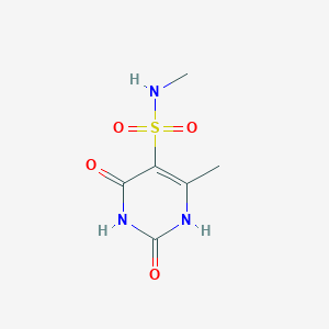 2-hydroxy-N,4-dimethyl-6-oxo-1,6-dihydropyrimidine-5-sulfonamide