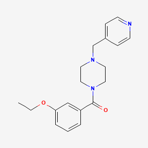 (3-Ethoxyphenyl)[4-(pyridin-4-ylmethyl)piperazin-1-yl]methanone