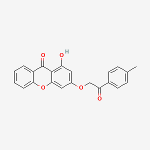 1-hydroxy-3-[2-(4-methylphenyl)-2-oxoethoxy]-9H-xanthen-9-one