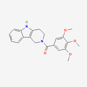 1,3,4,5-tetrahydro-2H-pyrido[4,3-b]indol-2-yl(3,4,5-trimethoxyphenyl)methanone