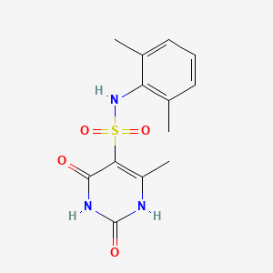 N-(2,6-dimethylphenyl)-6-methyl-2,4-dioxo-1,2,3,4-tetrahydropyrimidine-5-sulfonamide