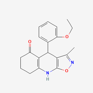 4-(2-ethoxyphenyl)-3-methyl-4,7,8,9-tetrahydro[1,2]oxazolo[5,4-b]quinolin-5(6H)-one