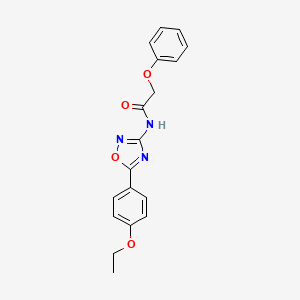 N-[5-(4-ethoxyphenyl)-1,2,4-oxadiazol-3-yl]-2-phenoxyacetamide