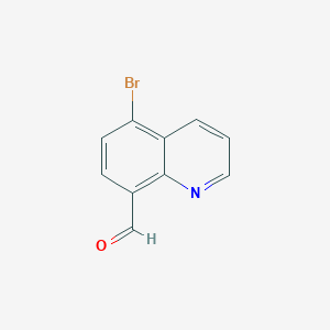 B113166 5-Bromoquinoline-8-carbaldehyde CAS No. 885267-41-4