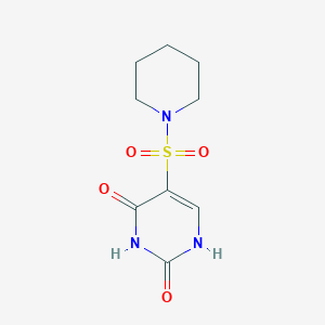 2-hydroxy-5-(piperidin-1-ylsulfonyl)pyrimidin-4(3H)-one