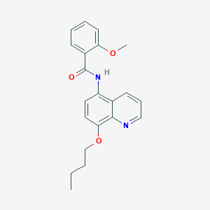 N-(8-butoxyquinolin-5-yl)-2-methoxybenzamide