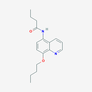 N-(8-butoxyquinolin-5-yl)butanamide