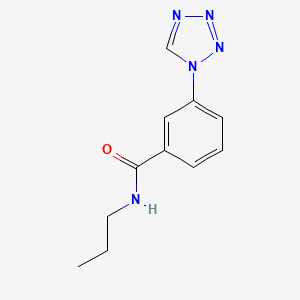 N-propyl-3-(1H-tetrazol-1-yl)benzamide