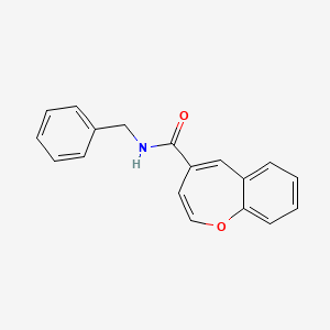 N-benzyl-1-benzoxepine-4-carboxamide