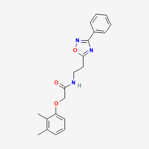 2-(2,3-dimethylphenoxy)-N-[2-(3-phenyl-1,2,4-oxadiazol-5-yl)ethyl]acetamide