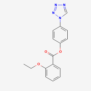 4-(1H-tetrazol-1-yl)phenyl 2-ethoxybenzoate