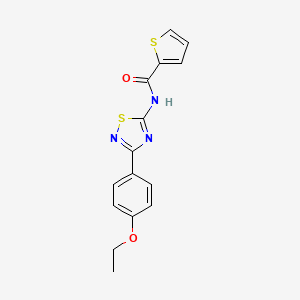 N-[3-(4-ethoxyphenyl)-1,2,4-thiadiazol-5-yl]thiophene-2-carboxamide