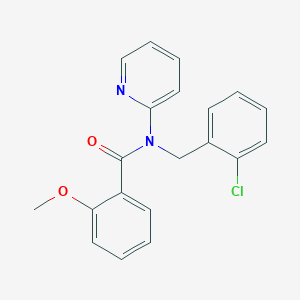 N-(2-chlorobenzyl)-2-methoxy-N-(pyridin-2-yl)benzamide